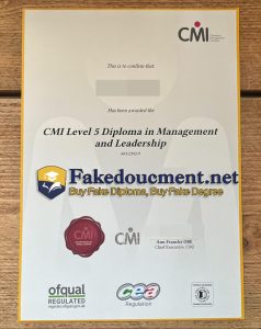 Buy CMI Level 5 Diploma In Management And Leadership Online