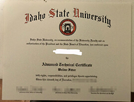 Can I order Idaho State University fake diploma? buy ISU degree online.