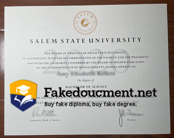 Where to buy Salem State University diploma? buy SSU degree online.