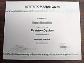 purchase fake Istituto Marangoni certificate