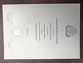 purchase fake Liverpool John Moores University certificate