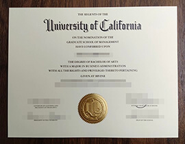 purchase fake University of California Given at Irvine degree