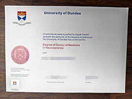 purchase fake University of Dundee degree