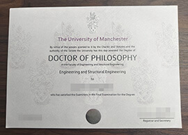 purchase fake University of Manchester degree