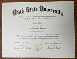 purchase fake Utah State University degree