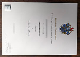 purchase fake Birmingham City University diploma