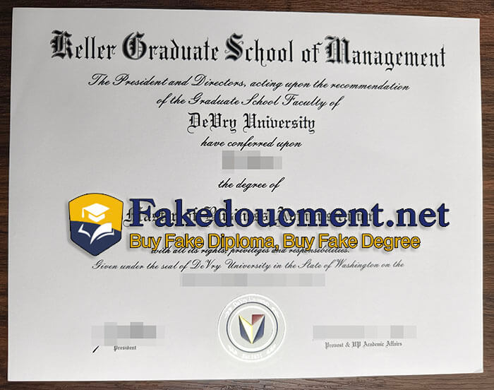 purchase realistic Devry University diploma