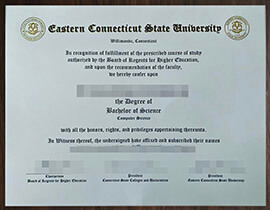 purchase realistic Eastern Connecticut State University degree