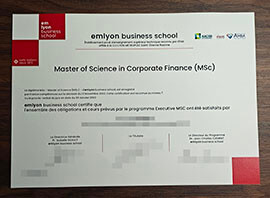 purchase fake Emlyon Business School degree