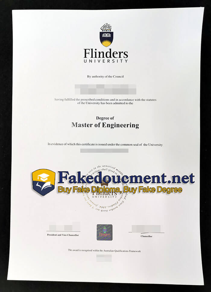 purchase realistic Flinders University diploma