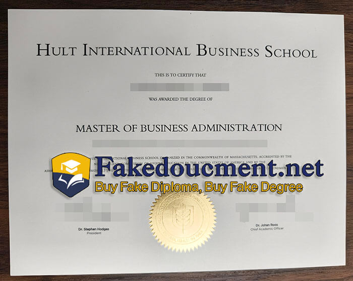 purchase fake Hult International Business School diploma