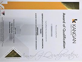 purchase realistic Kangan Institute certificate