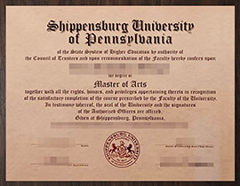 purchase realistic Shippensburg University of Pennsylvania degree