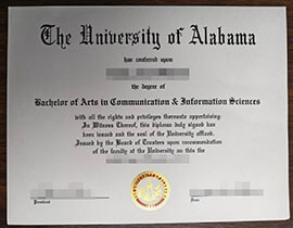 purchase realistic University of Alabama degree