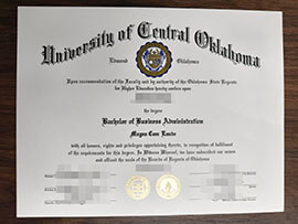 purchase realistic University of Central Oklahoma degree