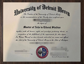 purchase realistic University of Detroit Mercy degree