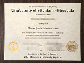 purchase realistic University of Montana-Missoula degree