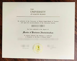 purchase realistic University of Rhode Island degree