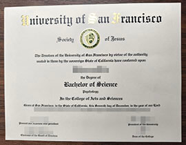 purchase realistic University of San Francisco degree