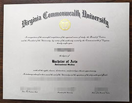 purchase fake Virginia Commonwealth University degree