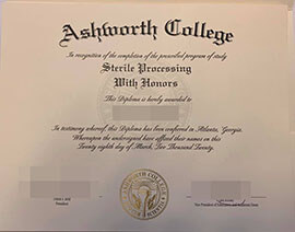 purchase realistic Ashworth College diploma