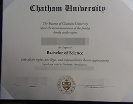 purchase realistic Chatham University degree