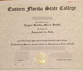 purchase realistic Eastern Florida State College degree