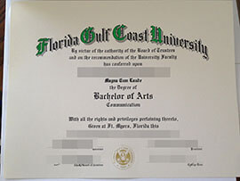 purchase realistic Florida Gulf Coast University degree