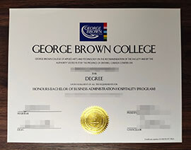 purchase realistic George Brown College degree