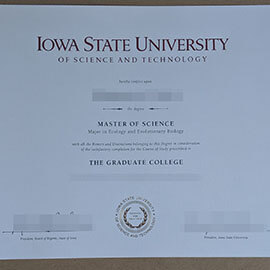 purchase realistic Iowa State University of Science and Technology degree