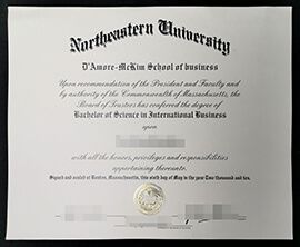 purchase realistic Northeastern University degree