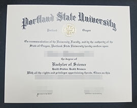 purchase realistic Portland State University degree