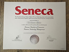 purchase realistic Seneca College degree