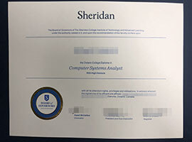 purchase realistic Sheridan College diploma