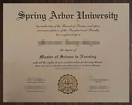 purchase realistic Spring Arbor University degree