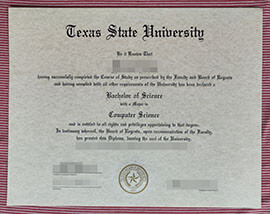 purchase realistic Texas State University degree