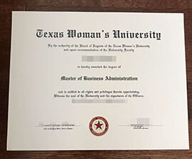 purchase realistic Texas Woman's University degree