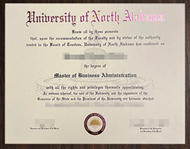 purchase realistic University of North Alabama degree