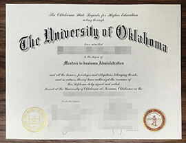 purchase realistic University of Oklahoma degree