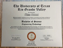 purchase realistic University of Texas Rio Grande Dalley degree