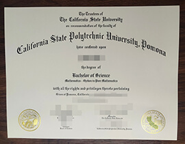 purchase realistic California State Polytechnic University, Pomona degree