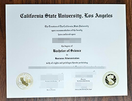 purchase realistic California State University, Los Angeles degree