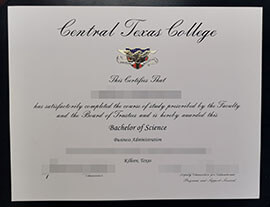 purchase realistic Central Texas College degree