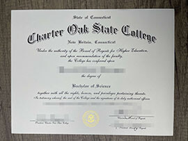 purchase realistic Charter Oak State College degree