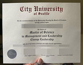 purchase realistic City University of Seattle degree