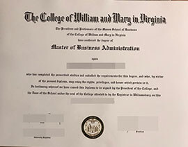 purchase realistic College of William and Mary degree