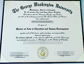 purchase realistic George Washington University degree