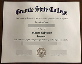 purchase realistic Granite State College degree