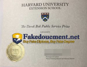 Buy Fake Harvard University Extension School Certificate.