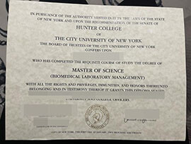 purchase realistic Hunter College degree